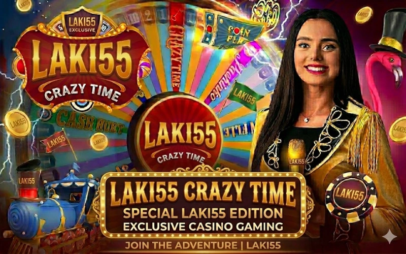 LAKI55 Crazy Time